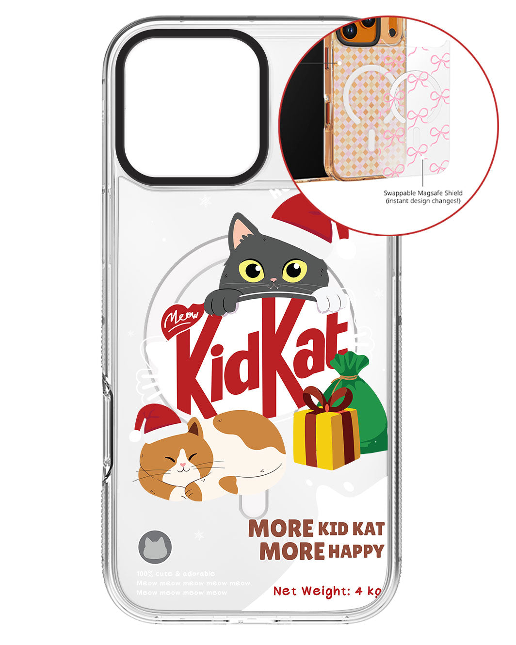 Magsafe Swappable Plate - Kidkat Christmas