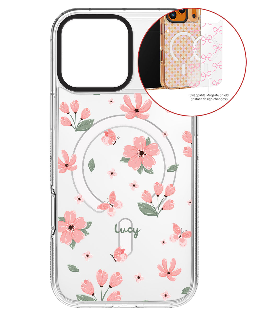 Magsafe Swappable Plate - Pink Delight