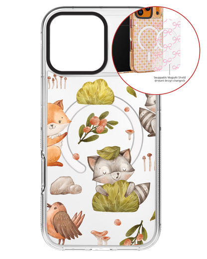 Magsafe Swappable Plate - Racoon and Friends