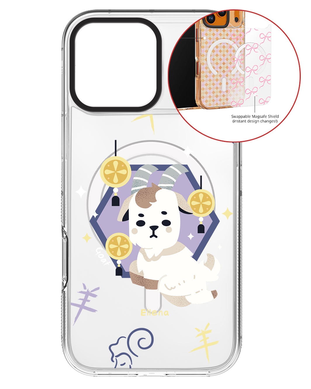 Magsafe Swappable Plate - Goat (Chinese Zodiac / Shio)