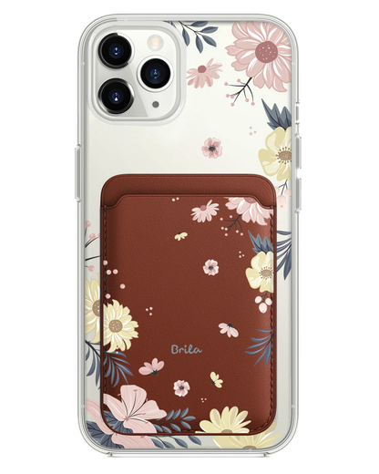 iPhone Magnetic Wallet Case - Margaret