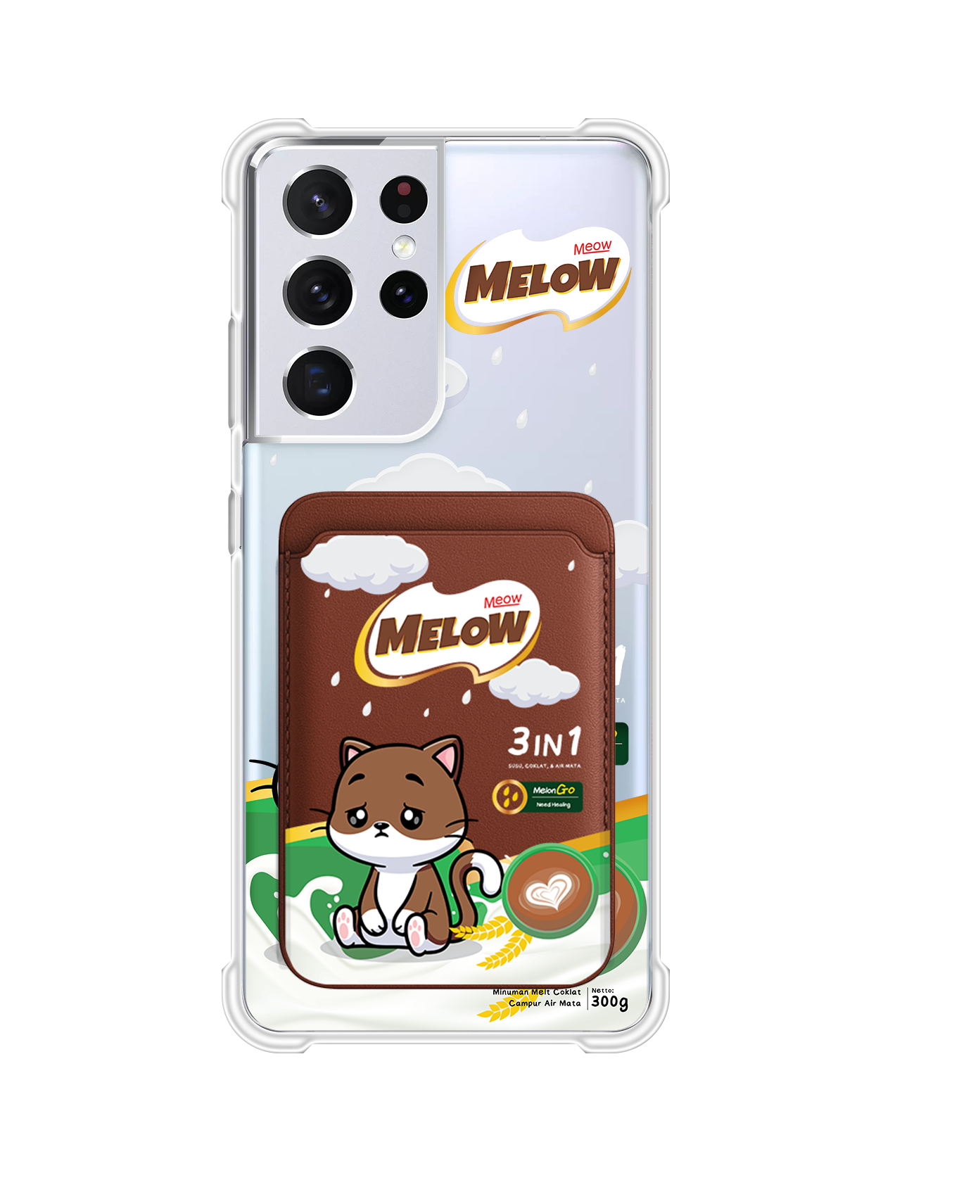 Android Magnetic Wallet Case - Melow