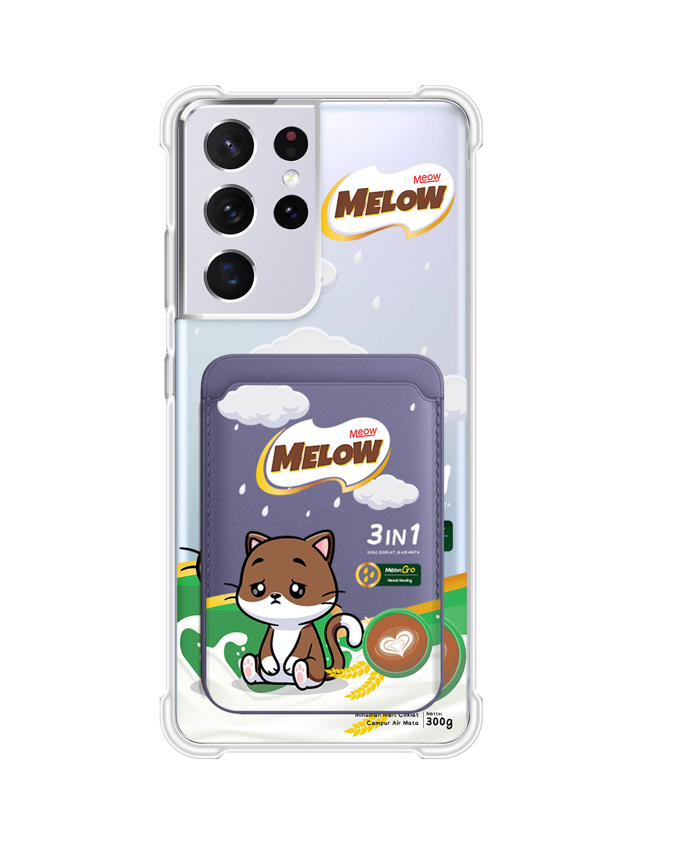 Android Magnetic Wallet Case - Melow