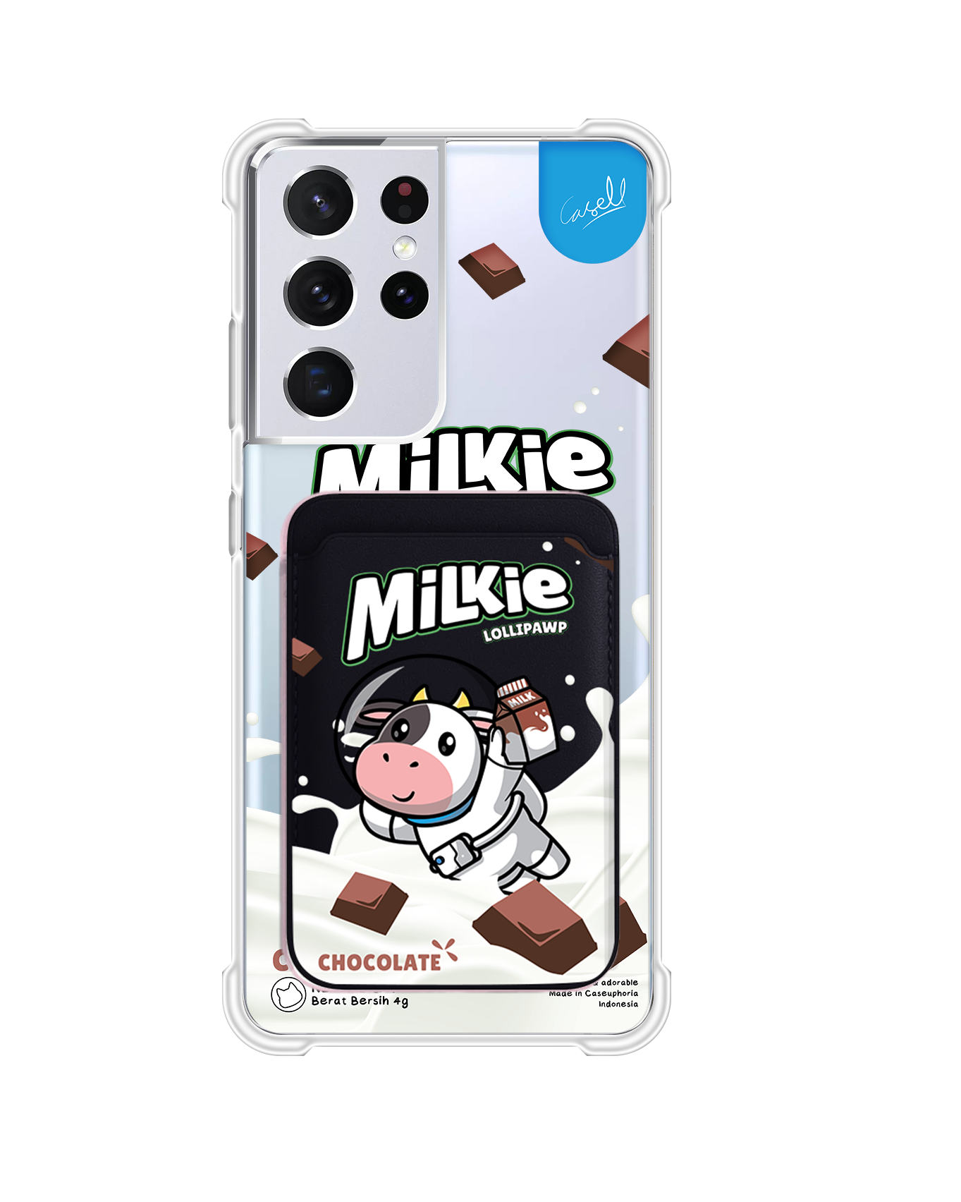 Android Magnetic Wallet Case - Milkie