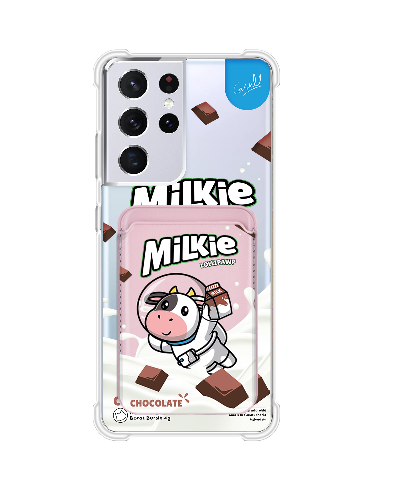 Android Magnetic Wallet Case - Milkie