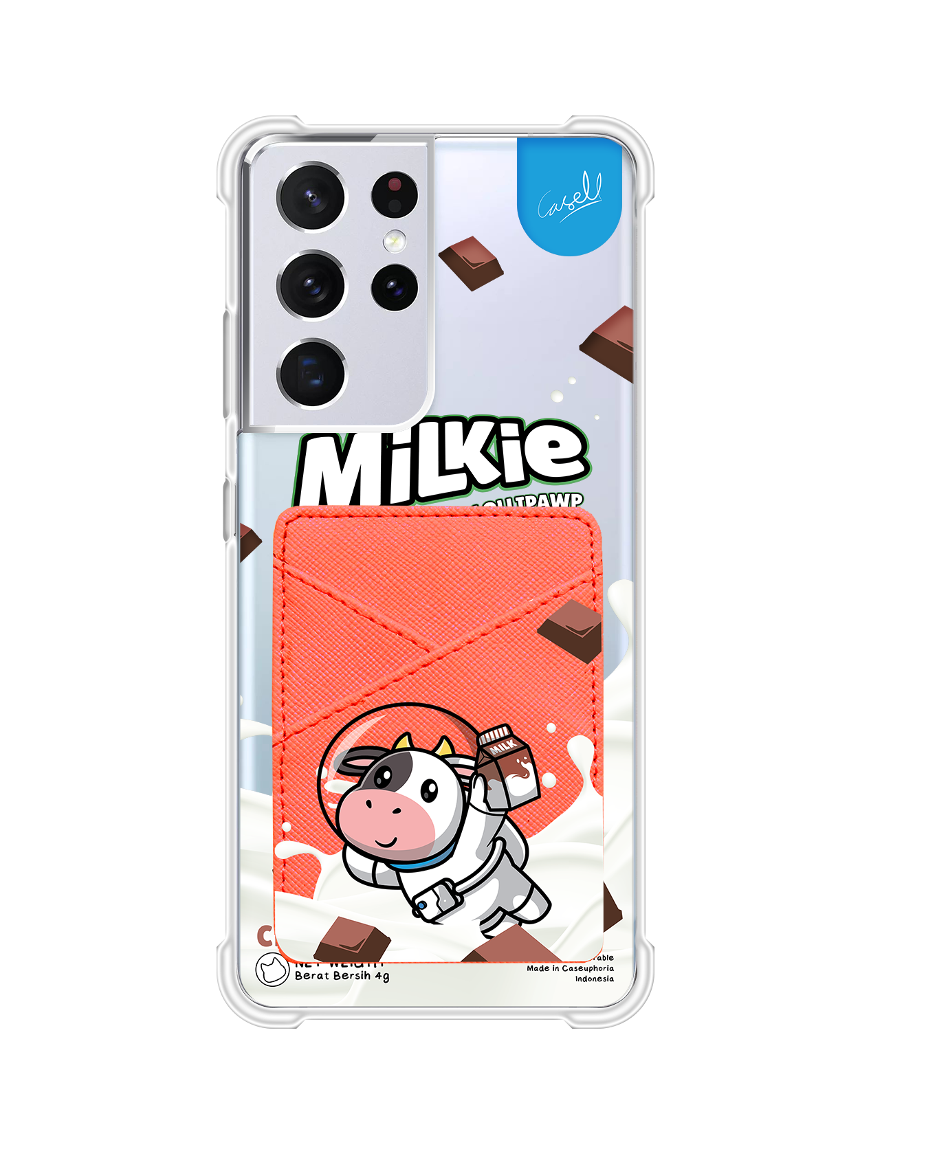 Android Phone Wallet Case - Milkie