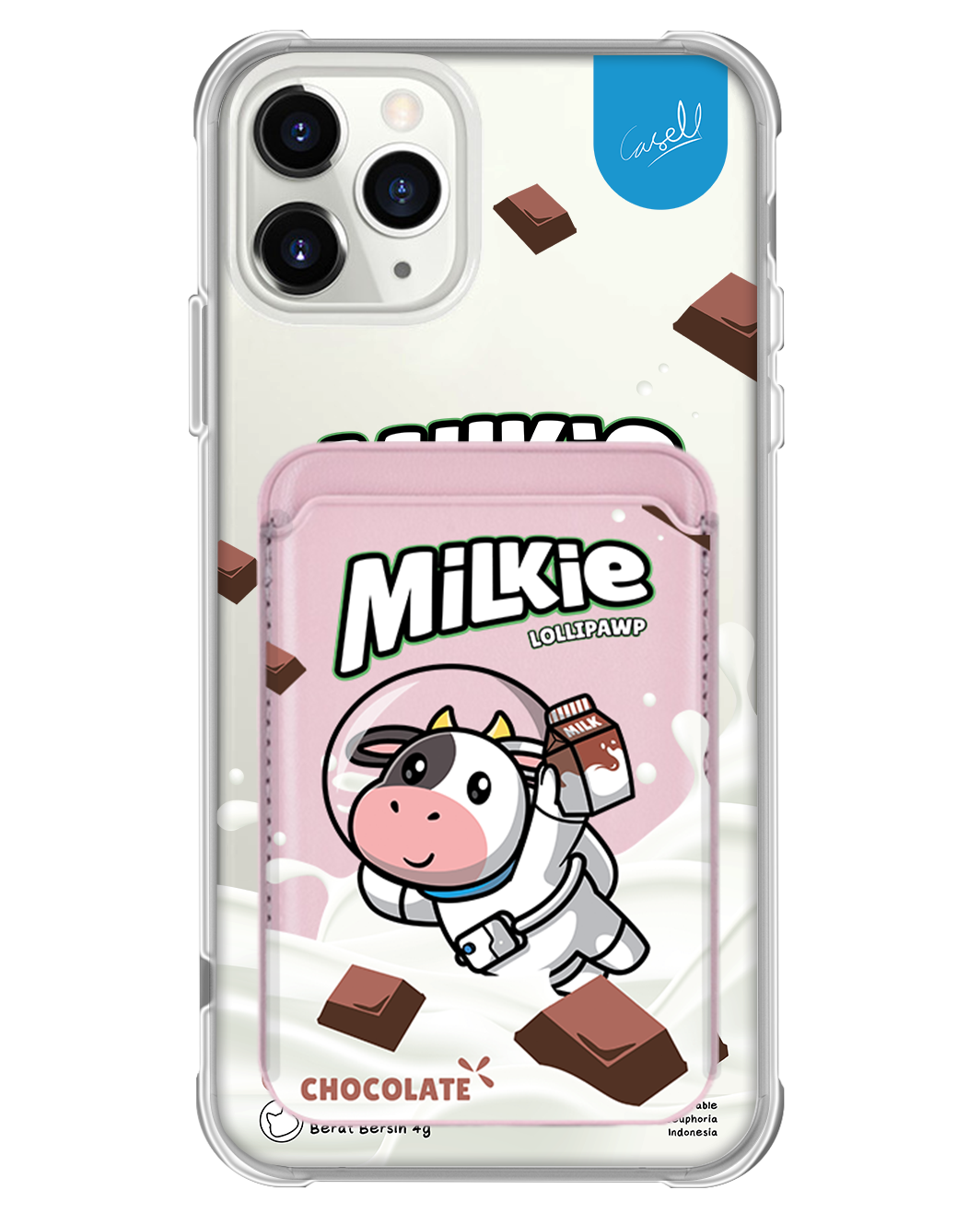 iPhone Magnetic Wallet Case - Milkie