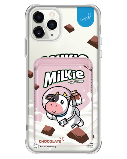 iPhone Magnetic Wallet Case - Milkie