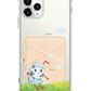 iPhone Phone Wallet Case - Milk To My Cookies (Couple Case)