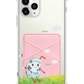 iPhone Phone Wallet Case - Milk To My Cookies (Couple Case)