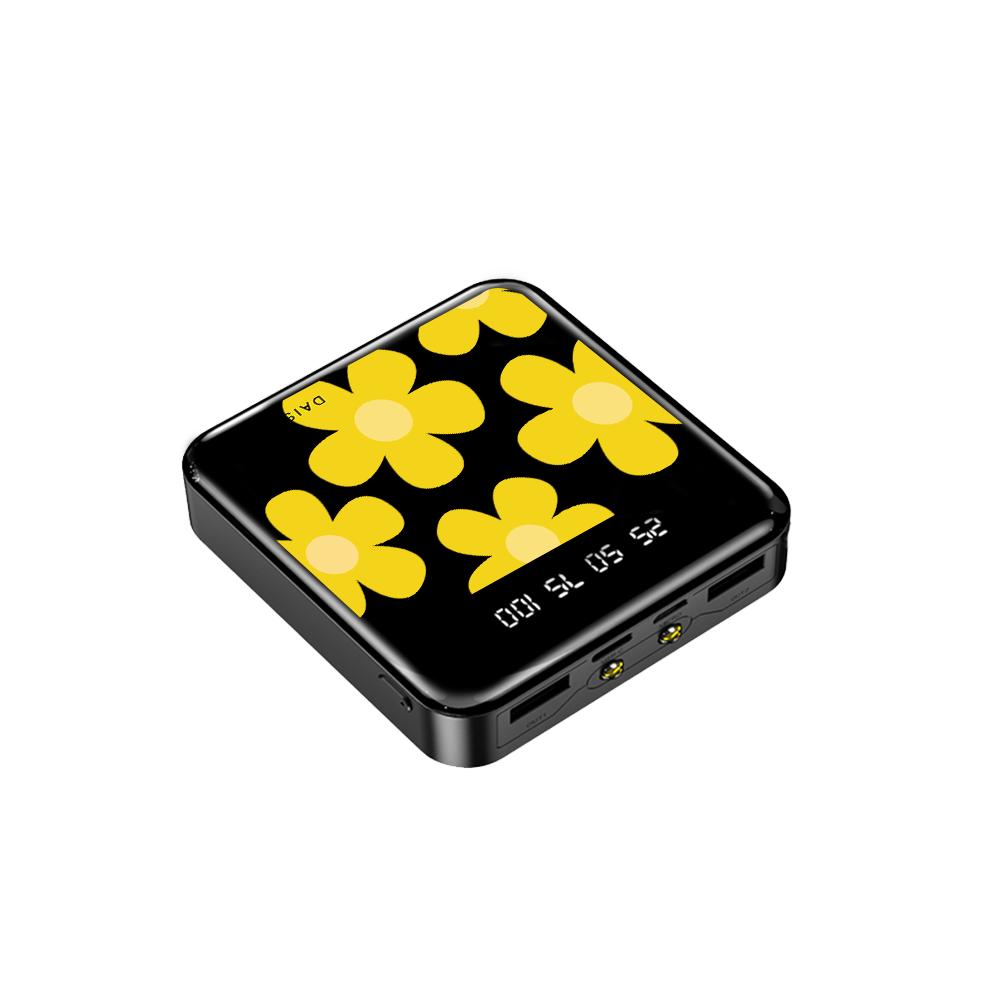 Mini Mighty Powerbank 12,000 mAh - Daisy Sunshine