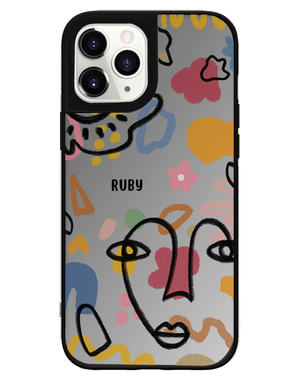 iPhone Mirror Grip Case - Abstract 4.0