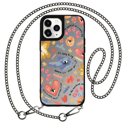 iPhone Mirror Grip -  Abstract Lovers