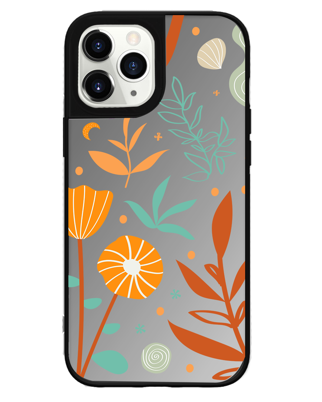 iPhone Mirror Grip Case - Autumn Botanical