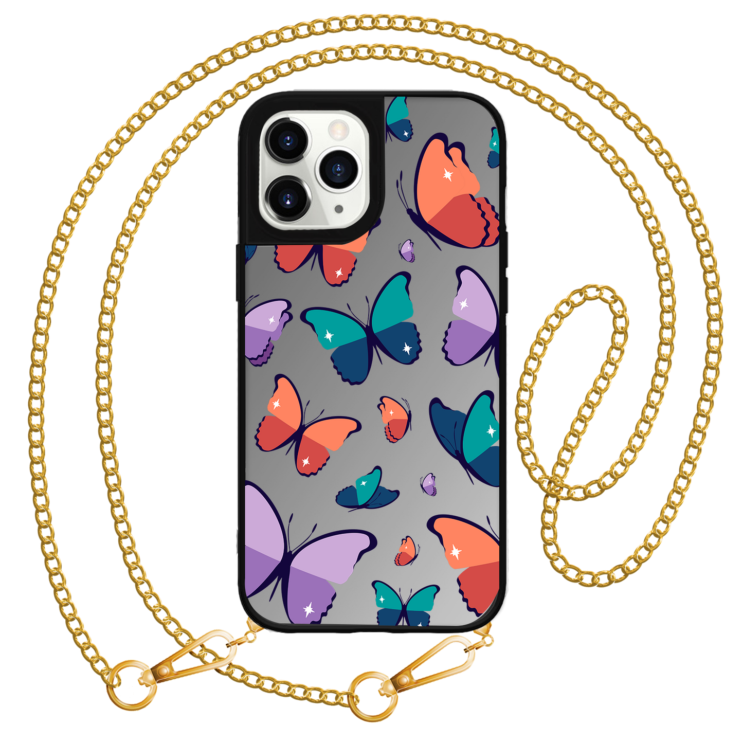 iPhone Mirror Grip Case - Butterfly