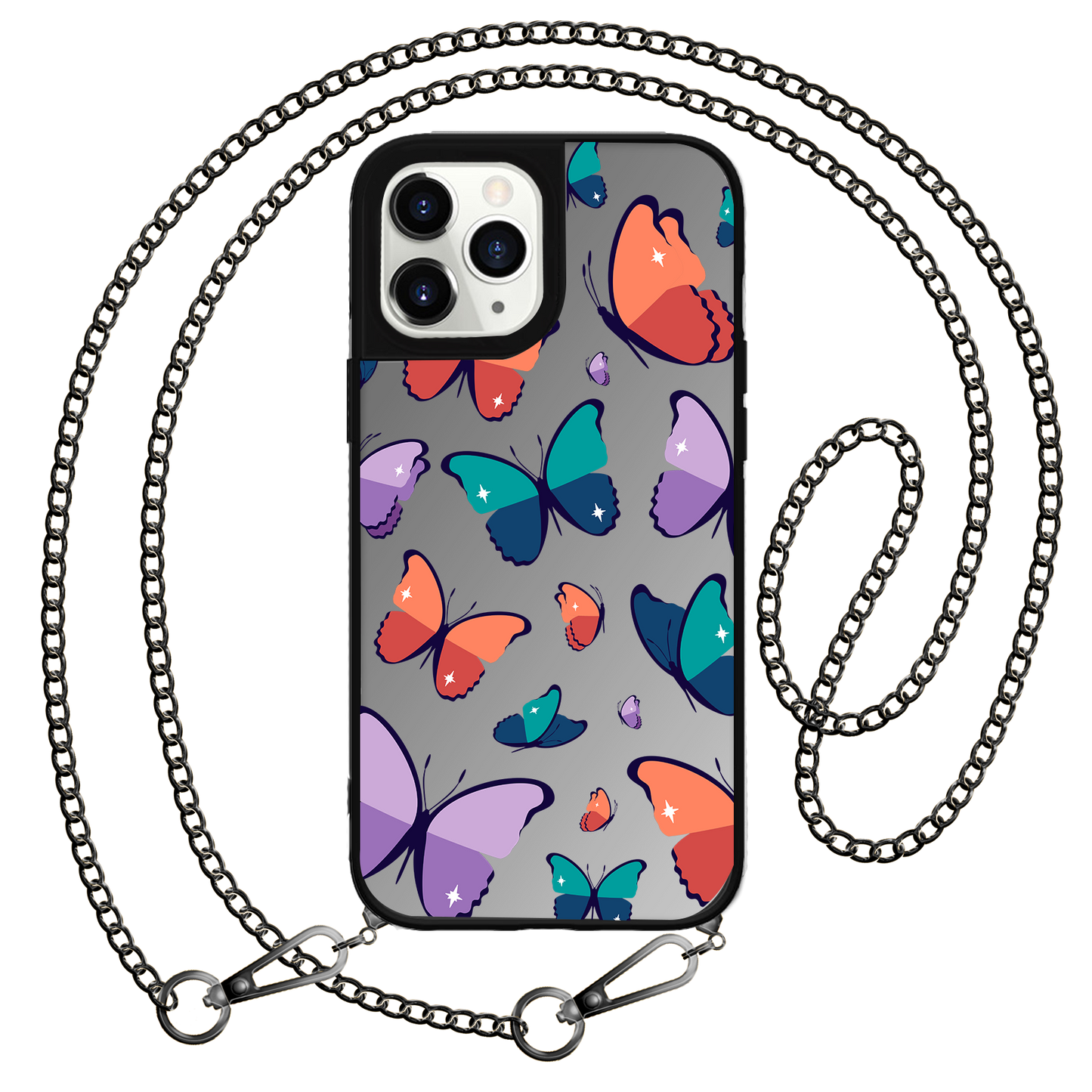 iPhone Mirror Grip Case - Butterfly