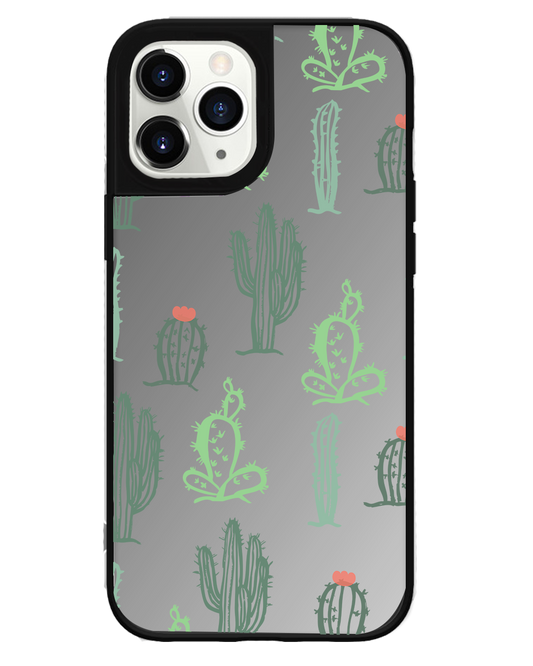 iPhone Mirror Grip Case - Cactus