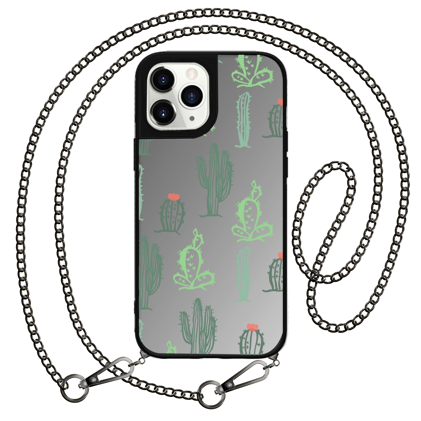 iPhone Mirror Grip Case - Cactus