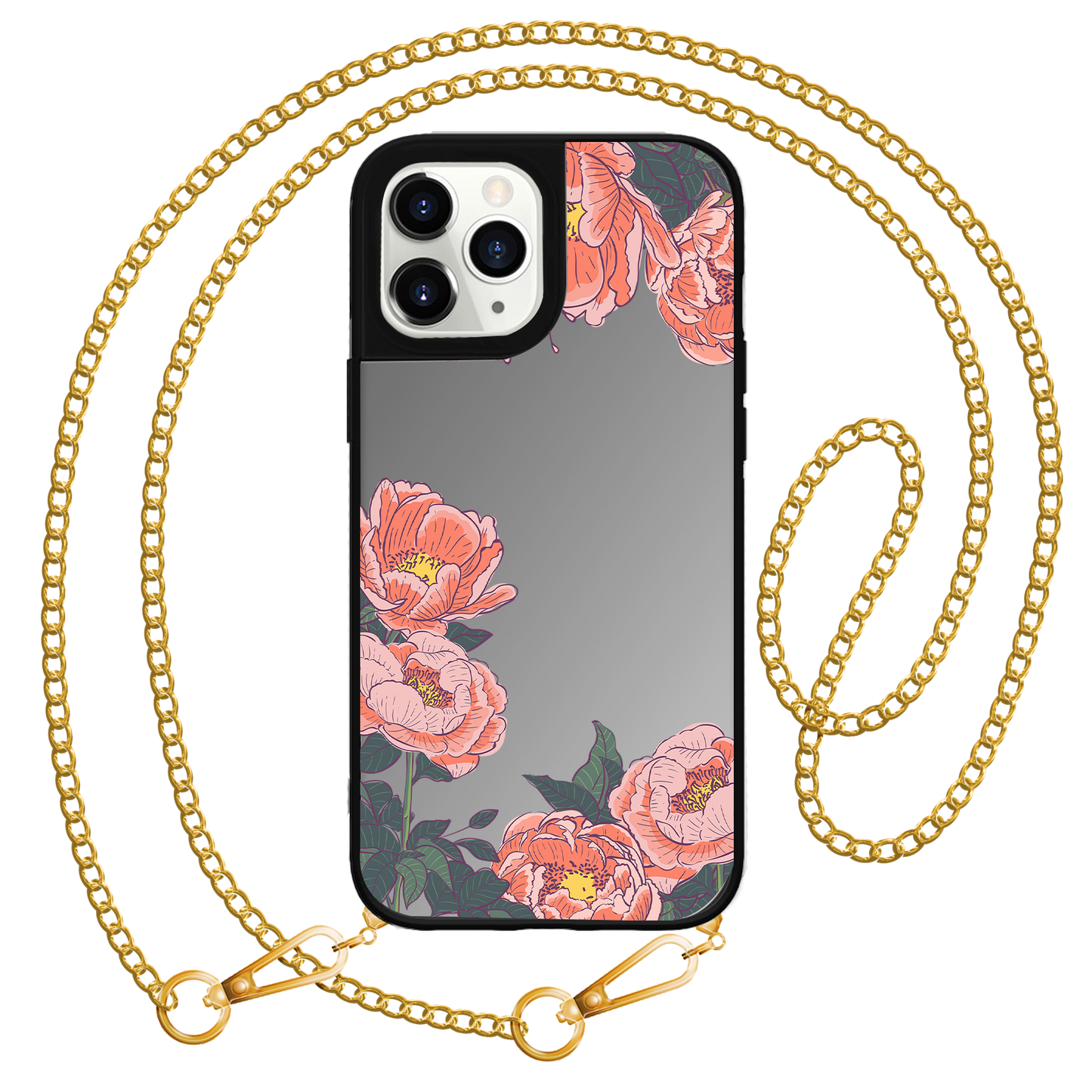 iPhone Mirror Grip Case - Carnation 2.0