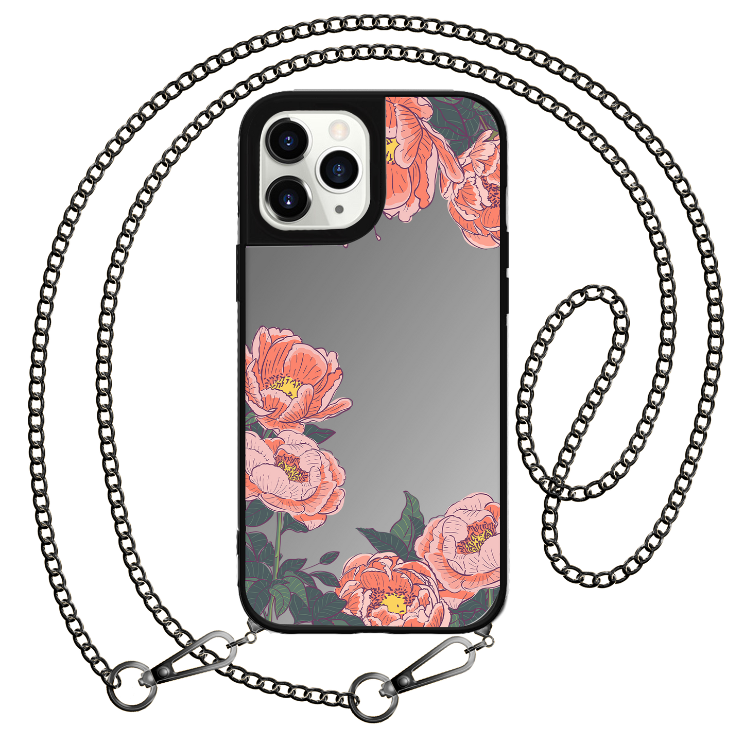 iPhone Mirror Grip Case - Carnation 2.0