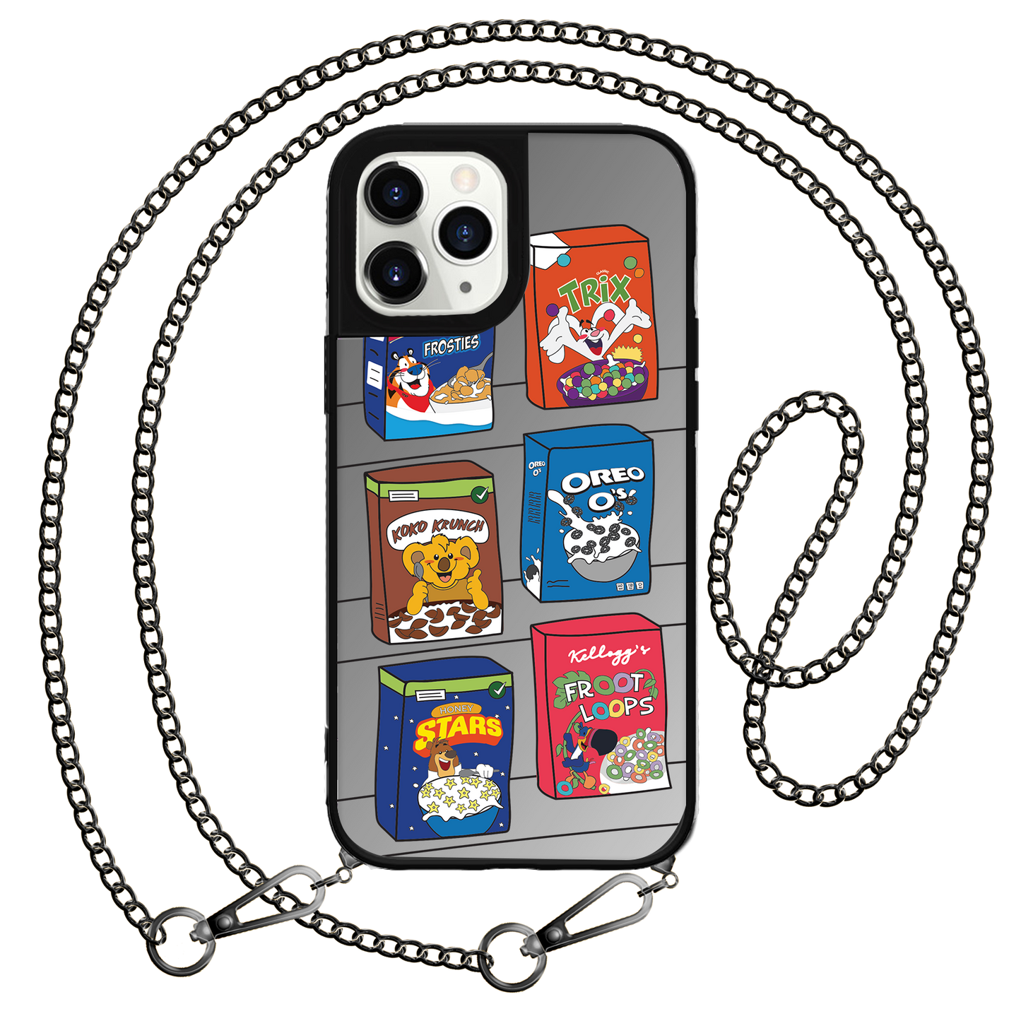 iPhone Mirror Grip Case - Cereal Boxes 1.0