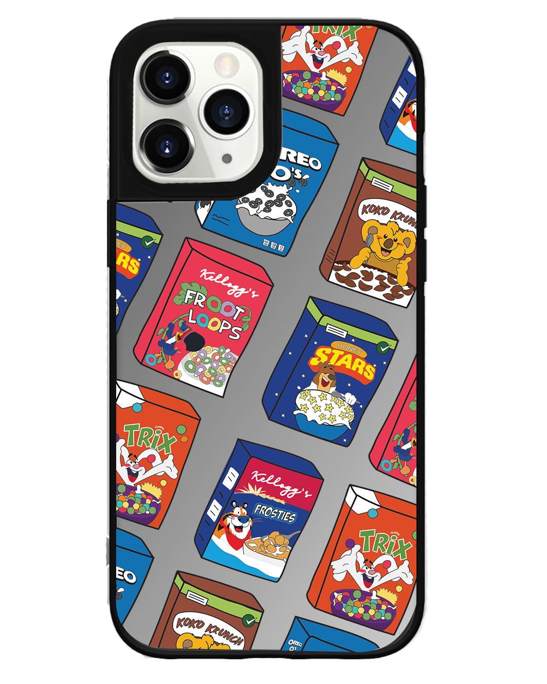 iPhone Mirror Grip Case - Cereal Boxes 2.0