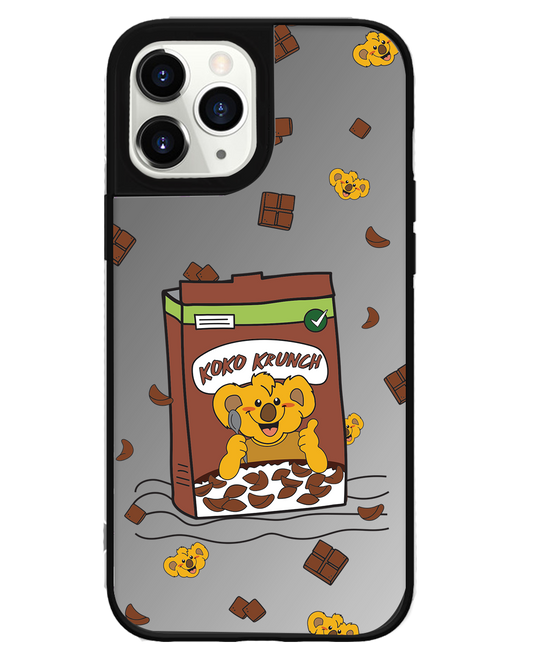 iPhone Mirror Grip Case - Choco Cereal