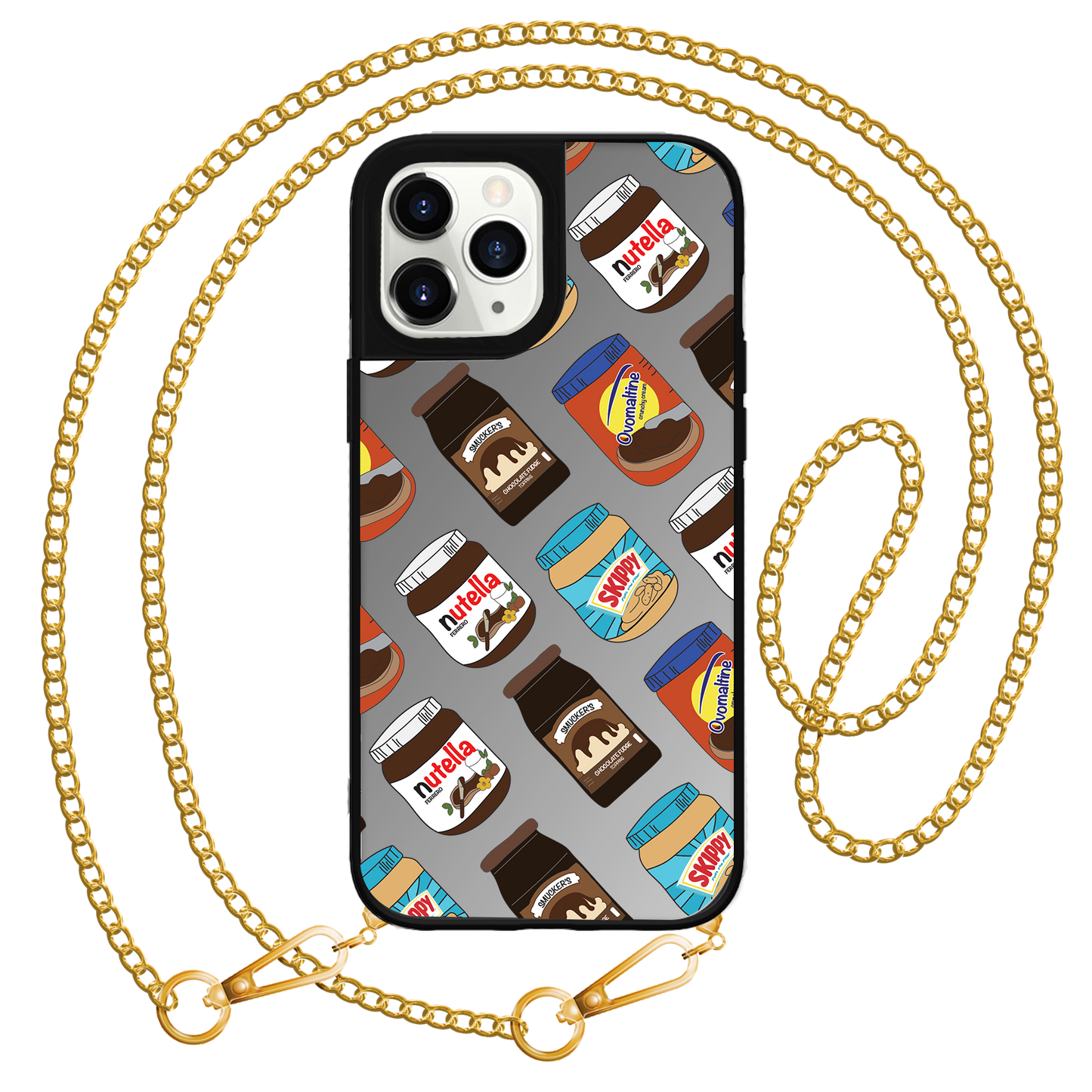 iPhone Mirror Grip Case - Choco Spread