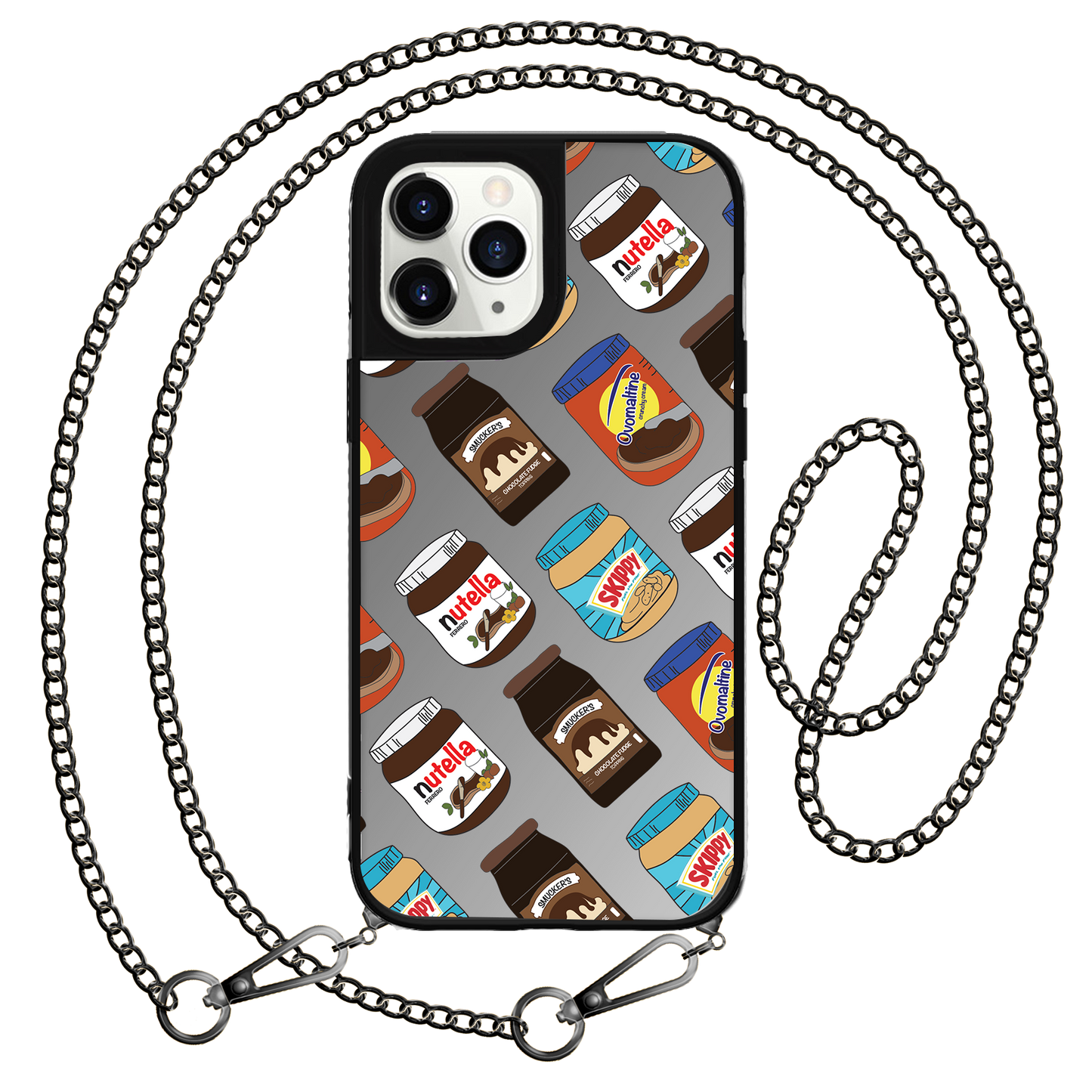 iPhone Mirror Grip Case - Choco Spread