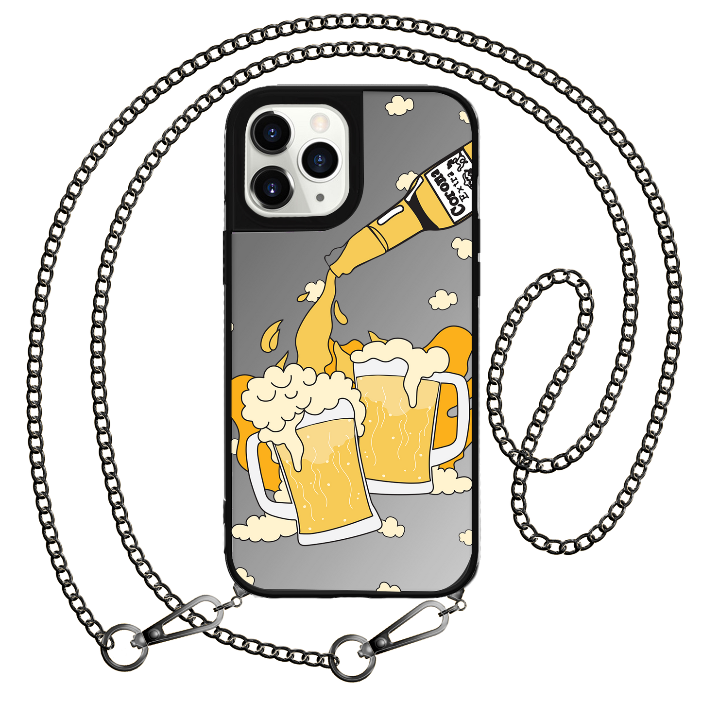 iPhone Mirror Grip Case - Corona