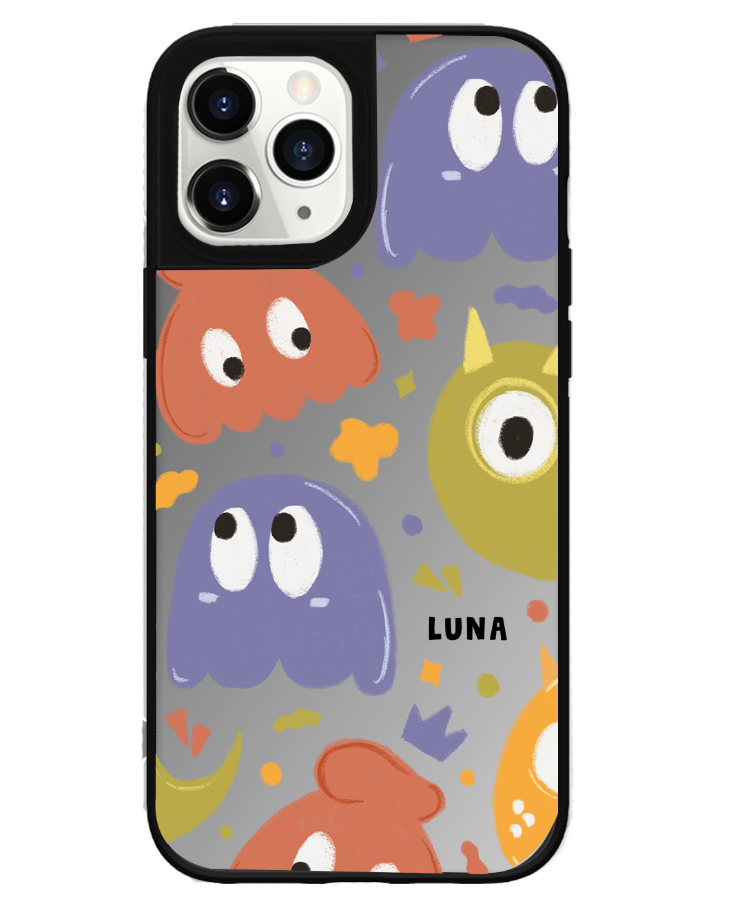 iPhone Mirror Grip Case - Cute Monster 1.0