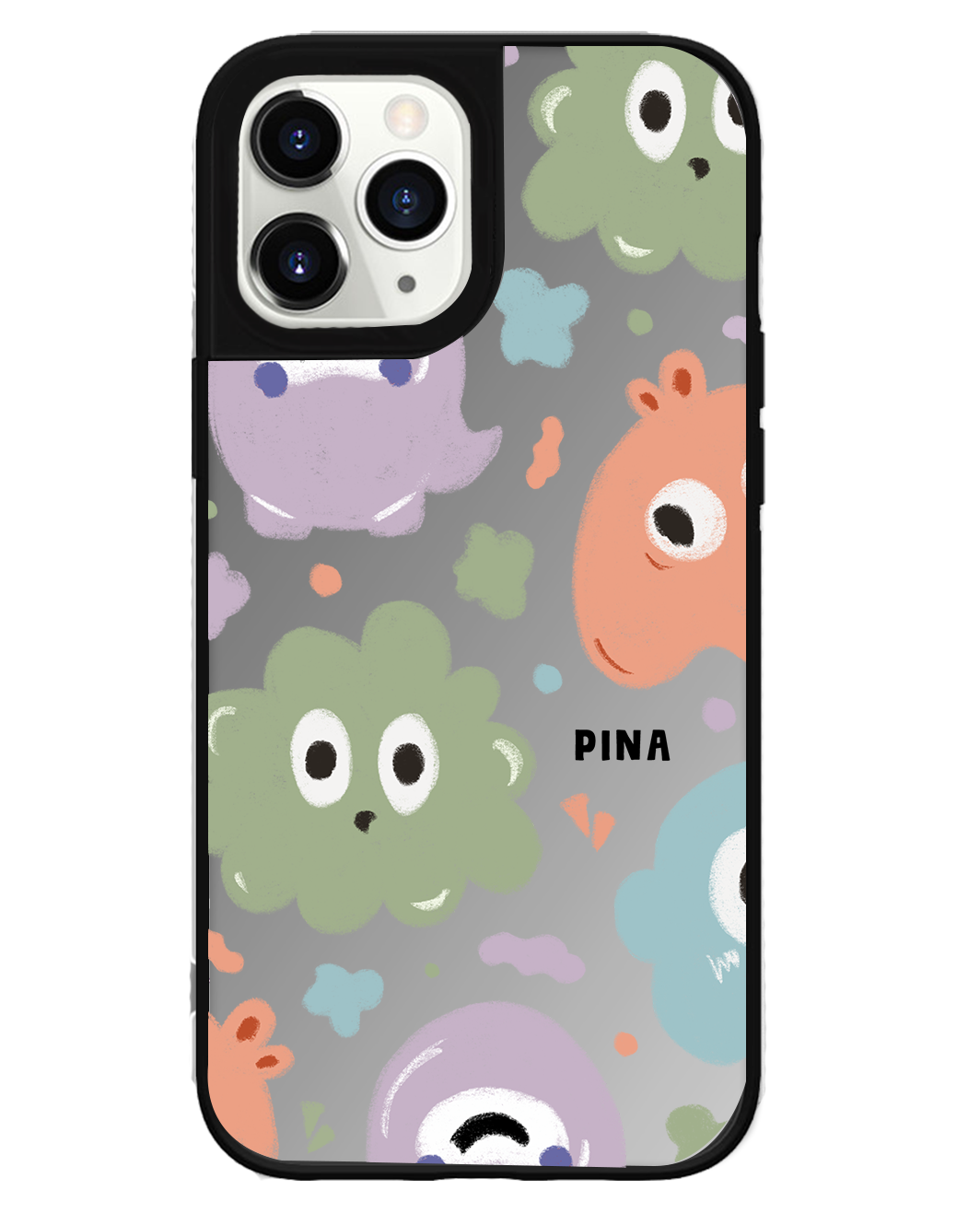 iPhone Mirror Grip Case - Cute Monster 2.0