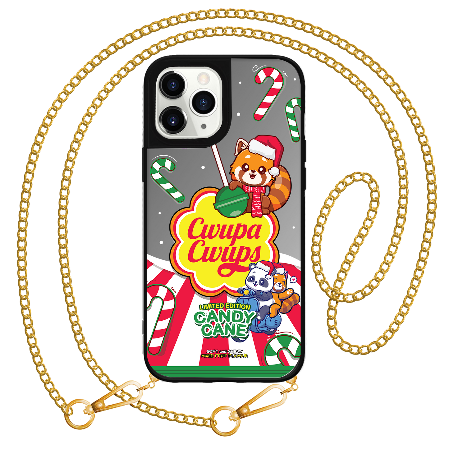 iPhone Mirror Grip Case - Cwupa Cwups Christmas