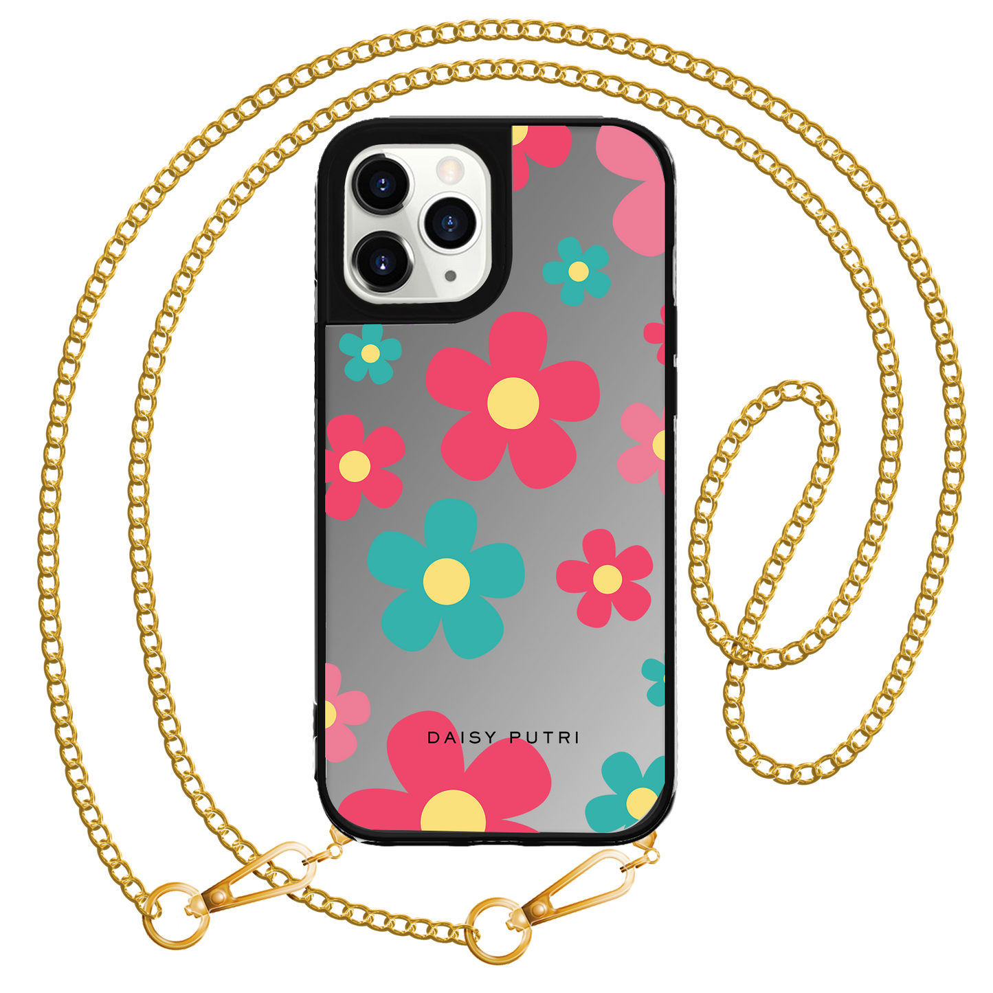 iPhone Mirror Grip Case - Daisy Delight 2.0