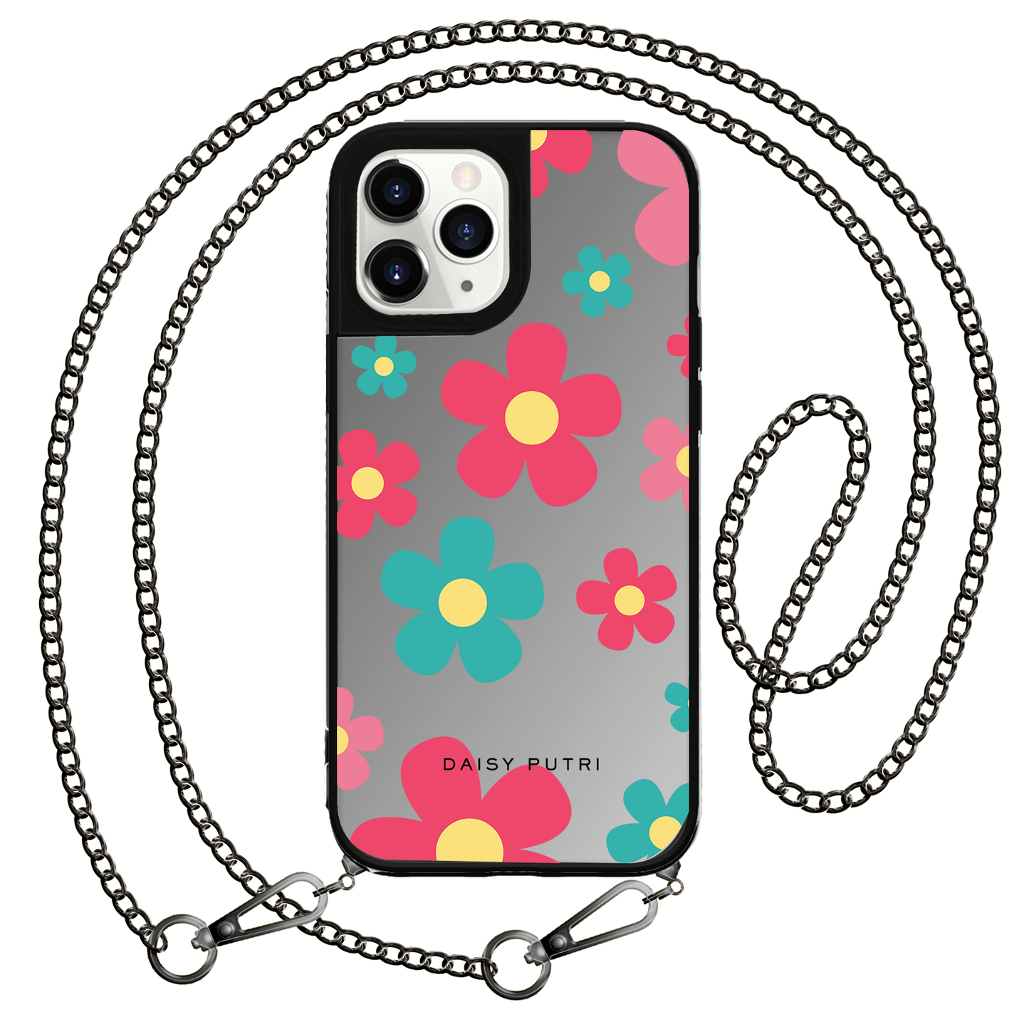 iPhone Mirror Grip Case - Daisy Delight 2.0