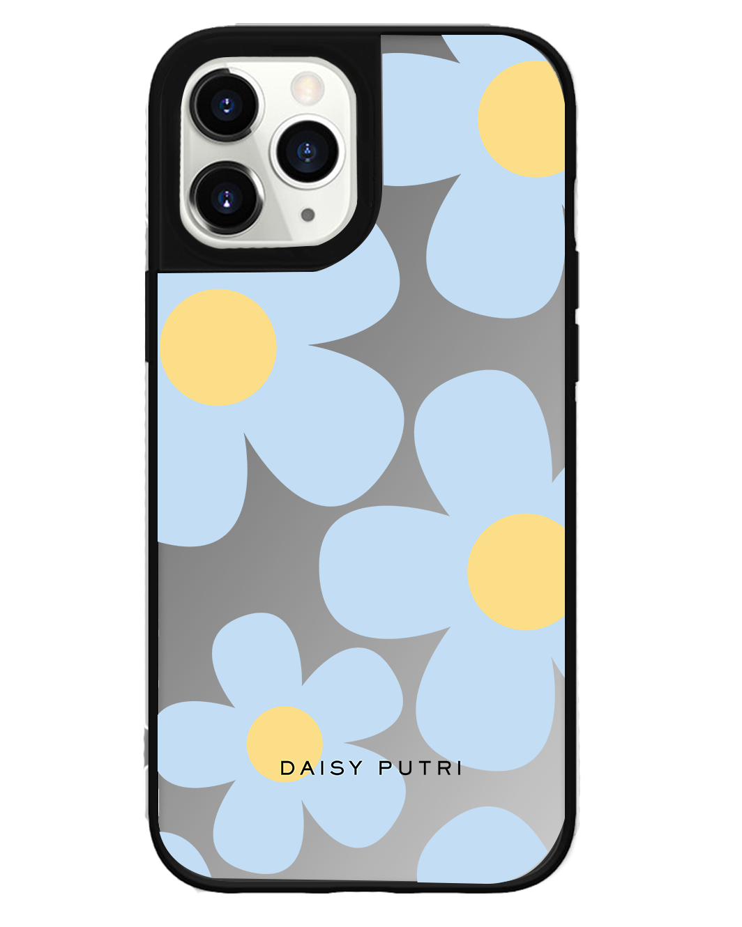 iPhone Mirror Grip Case - Daisy Garland