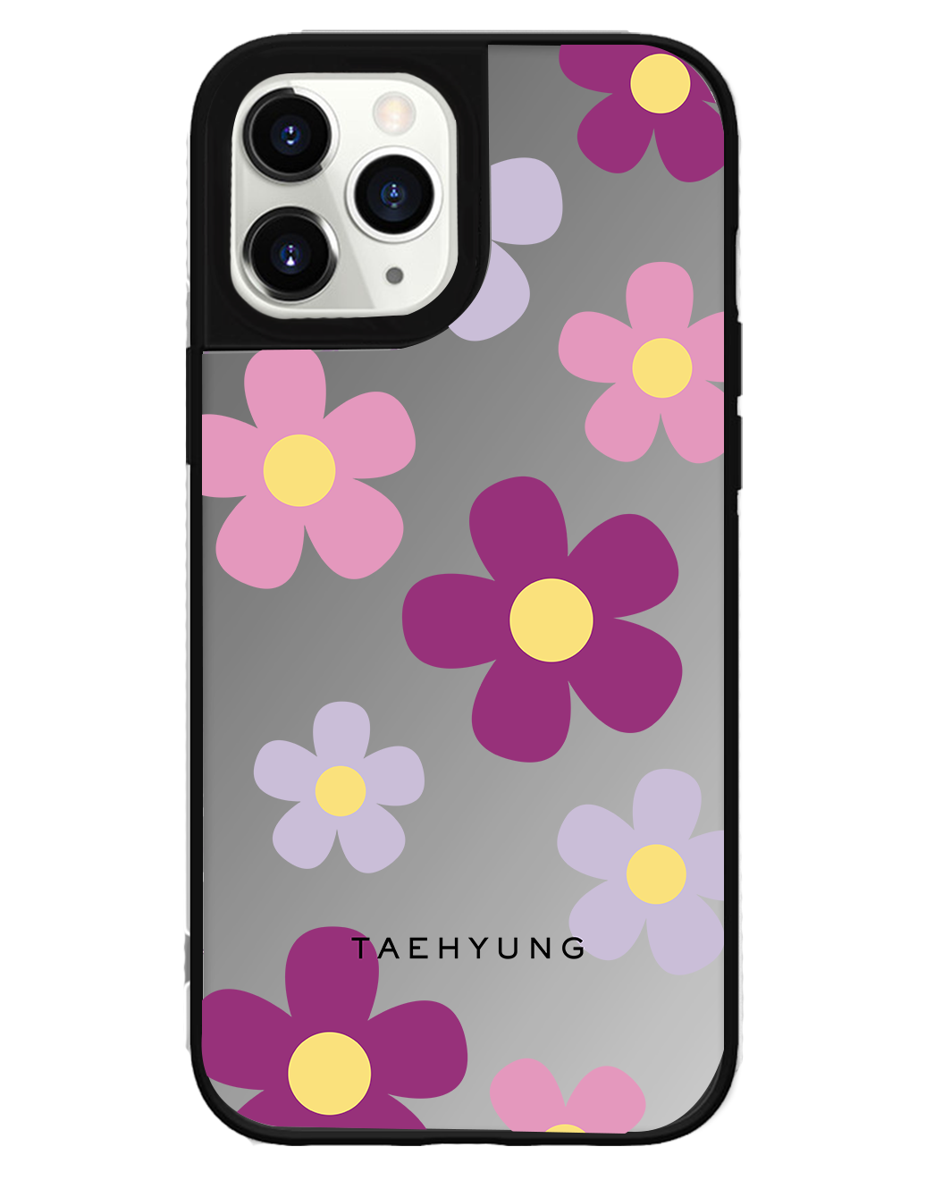 iPhone Mirror Grip Case - Daisy Paradise