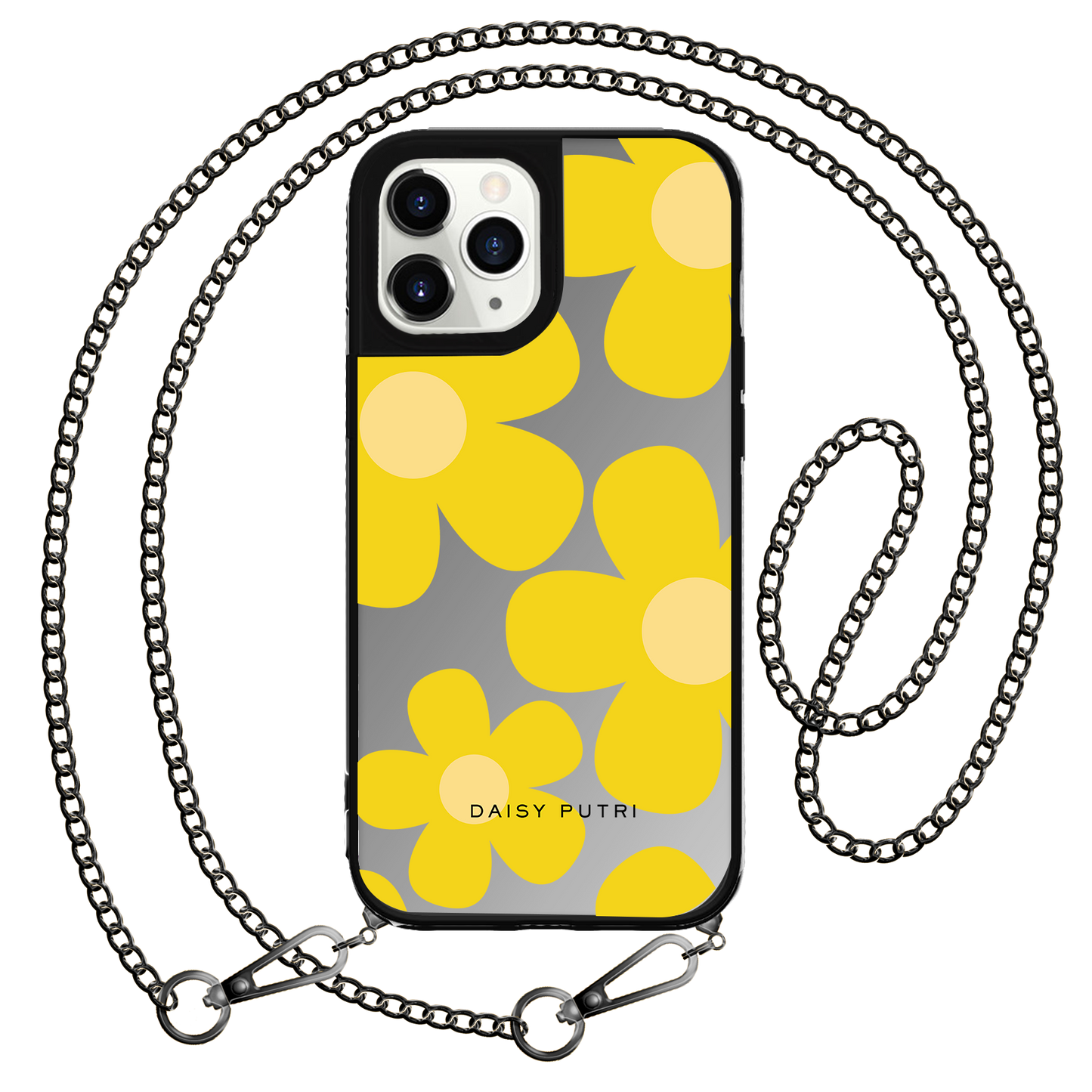 iPhone Mirror Grip Case - Daisy Sunshine