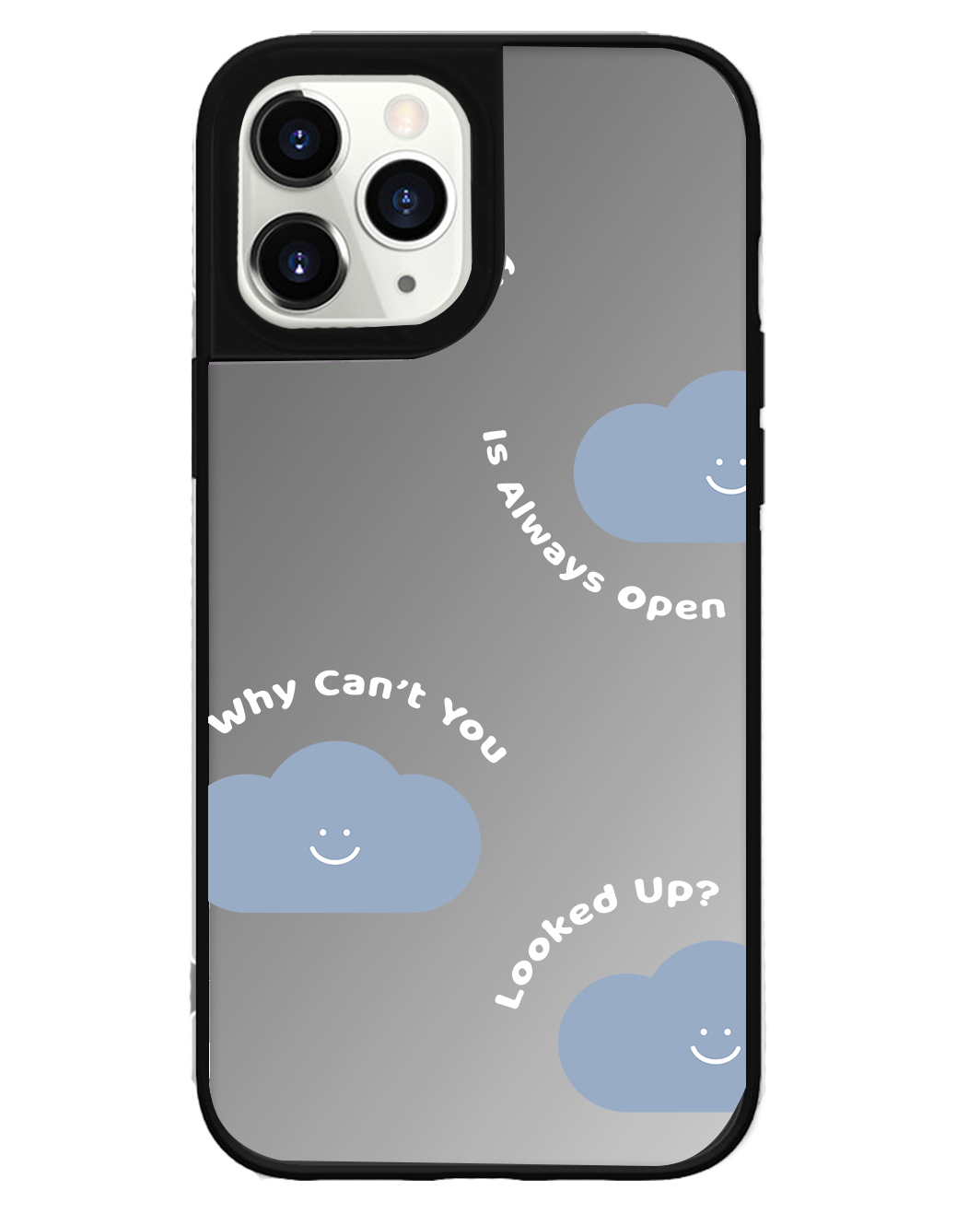 iPhone Mirror Grip Case - Dark Cloud