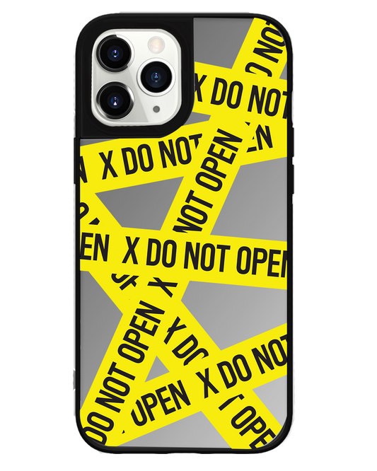 iPhone Mirror Grip Case - Do Not Open 2.0