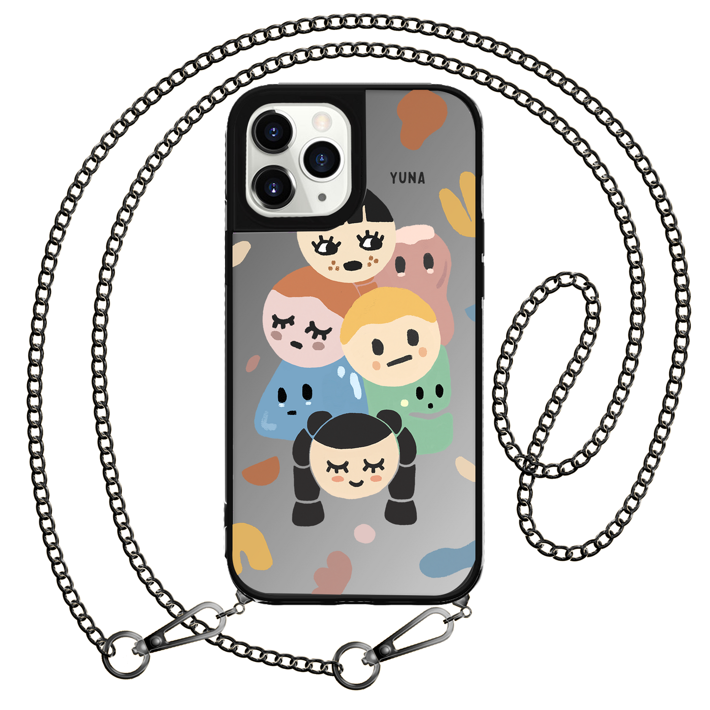 iPhone Mirror Grip Case - Doodle 1.0