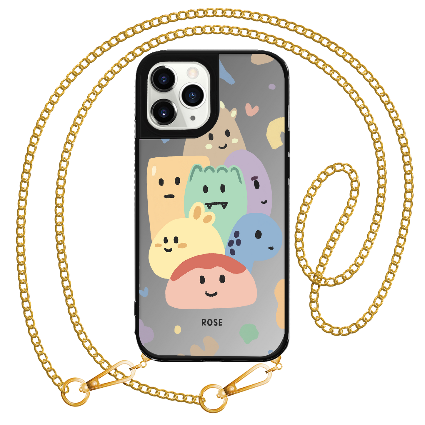 iPhone Mirror Grip Case - Doodle 2.0