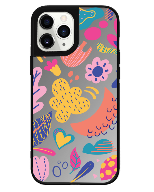 iPhone Mirror Grip Case - Florals