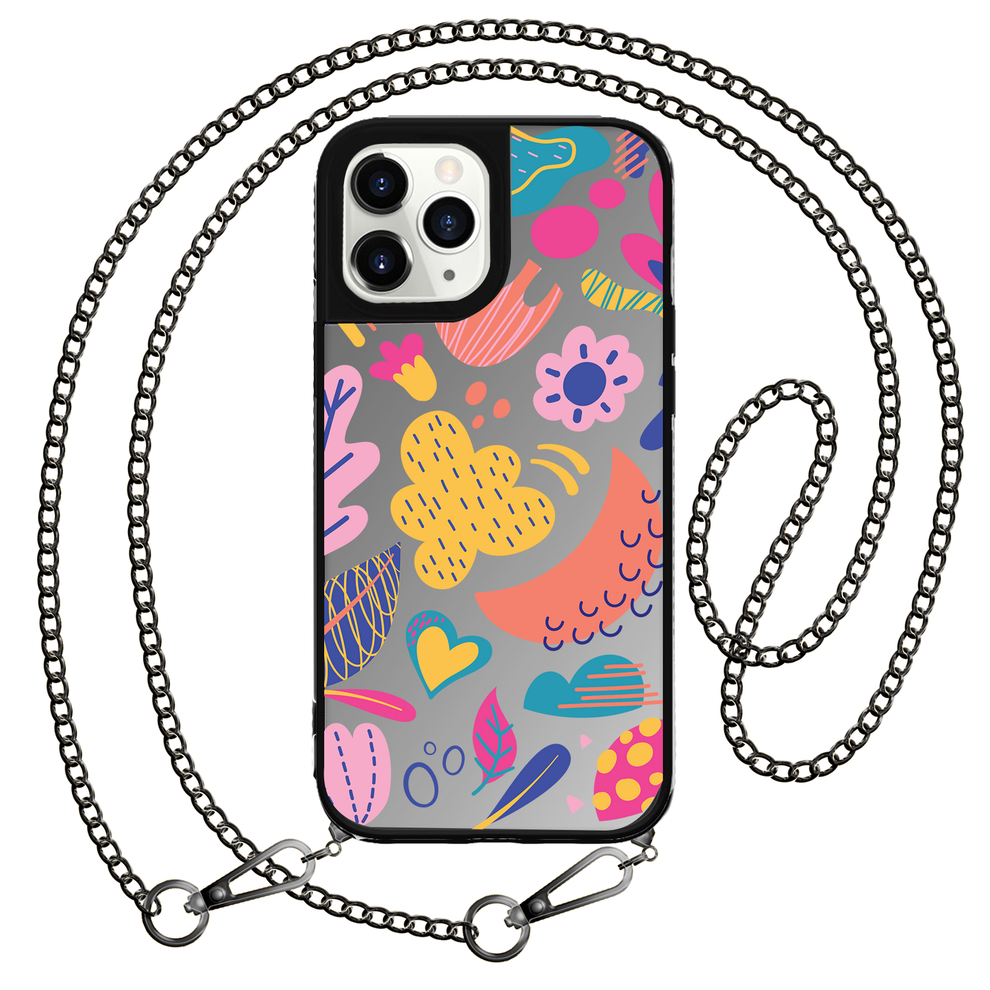 iPhone Mirror Grip Case - Florals