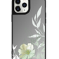 iPhone Mirror Grip Case - Greenmint Lily