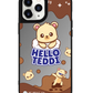 iPhone Mirror Grip Case - Hello Teddy 1.0