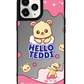 iPhone Mirror Grip Case - Hello Teddy 2.0