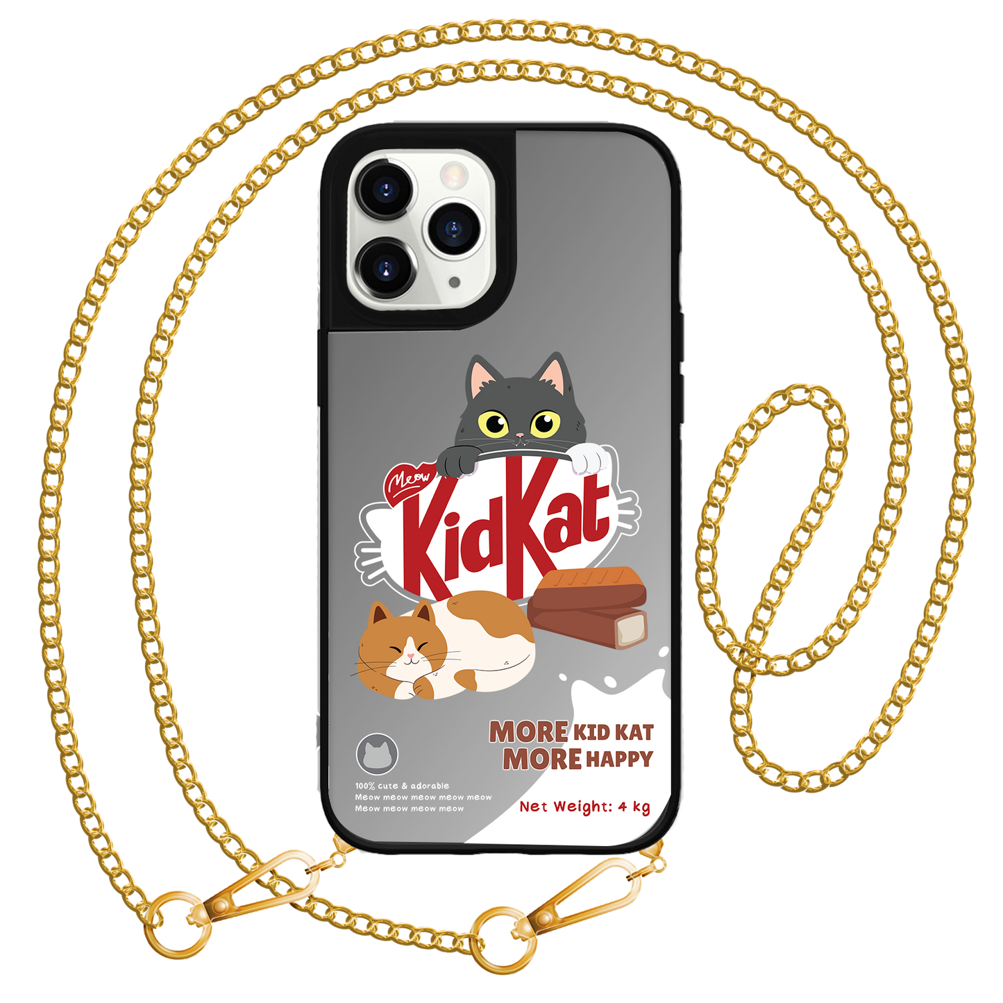 iPhone Mirror Grip Case - Kidkat