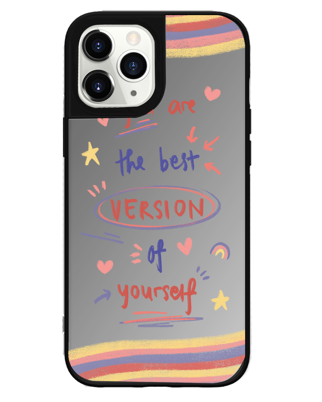 iPhone Mirror Grip Case - Love Yourself