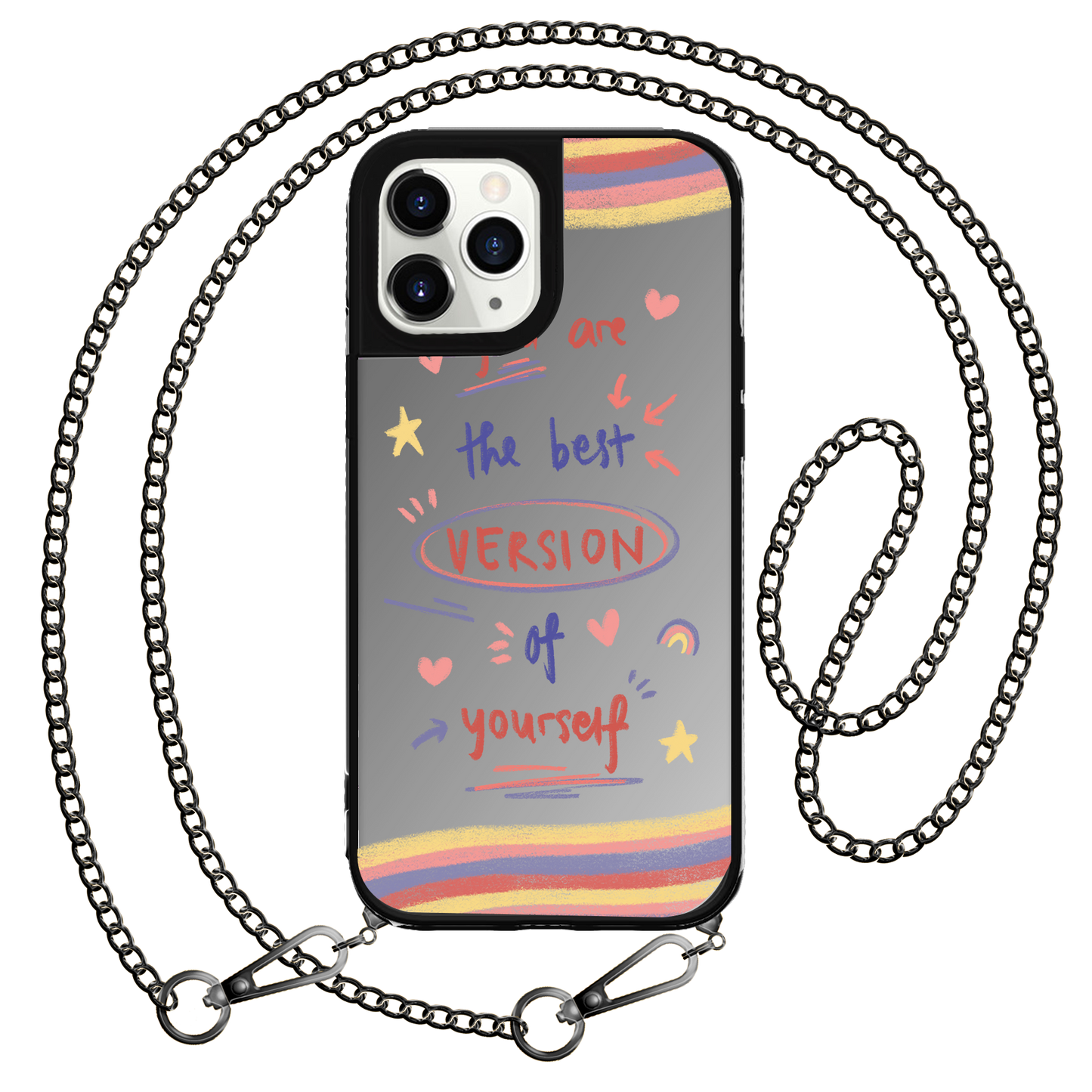 iPhone Mirror Grip Case - Love Yourself